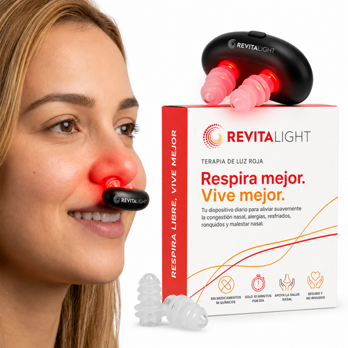 NasoRelief™   Pro   |  Dispositivo nasal de luz infrarroja