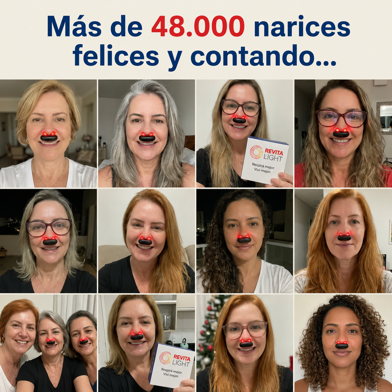 NasoRelief™   Pro   |  Dispositivo nasal de luz infrarroja